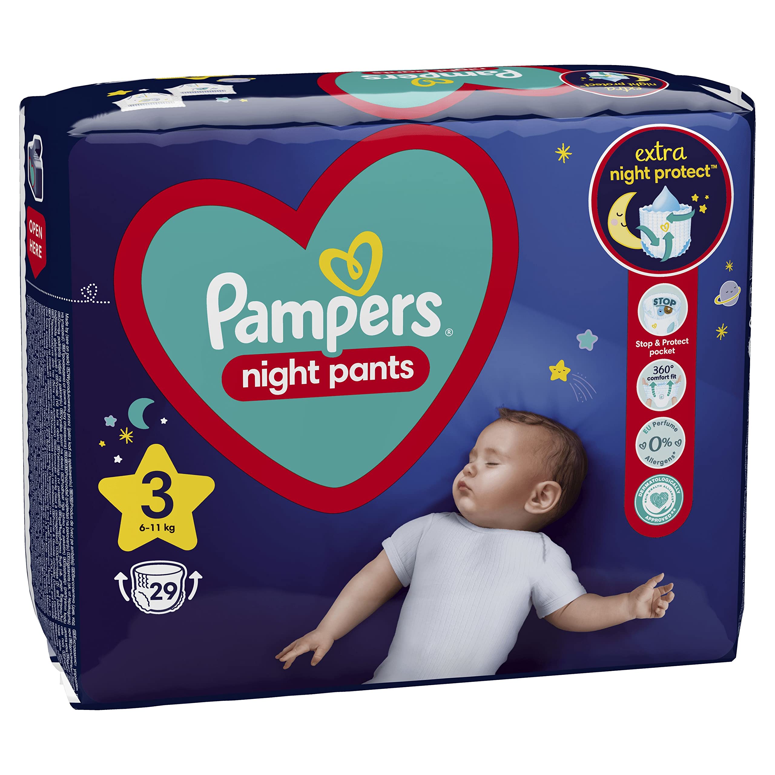 pampers czy wytrzyma cala noc