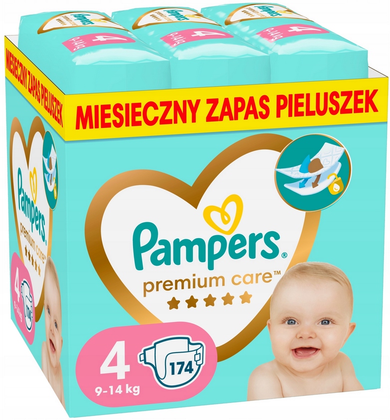 pampers premium care 4+ site allegro.pl