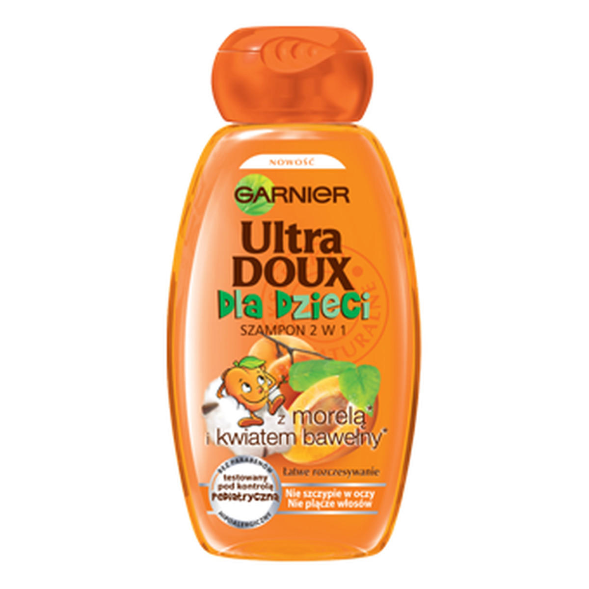 garnier ultra doux szampon dla dzieci morela