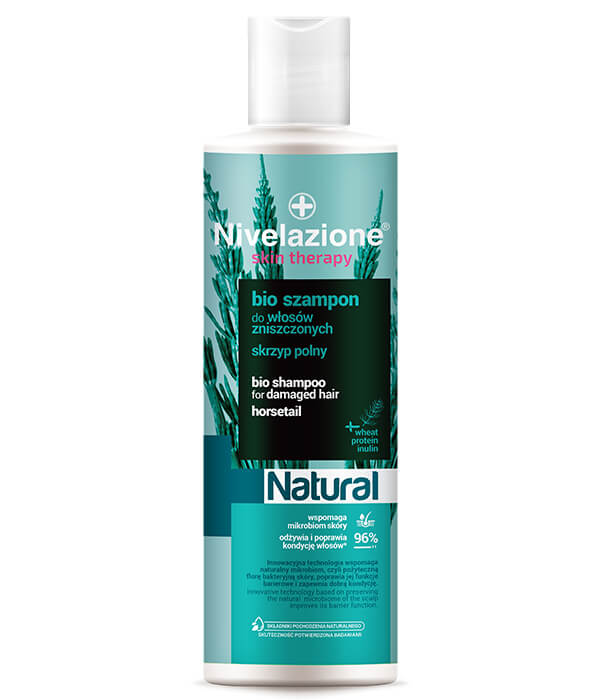 nivelazione skin therapy szampon do włosów zniszczonych bio 300ml