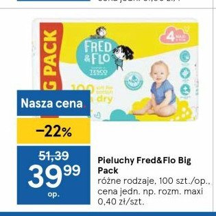 pieluchy tesco fred