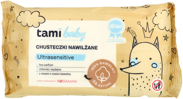 tami baby chusteczki nawilżane