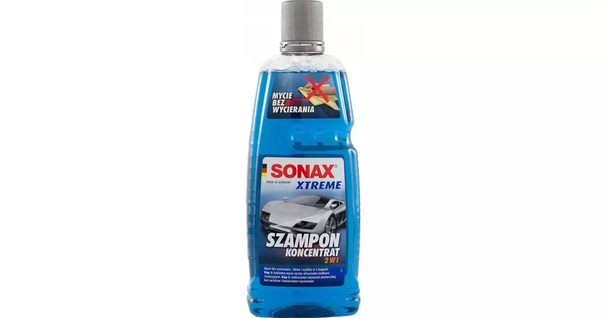 szampon sonax z woskiem