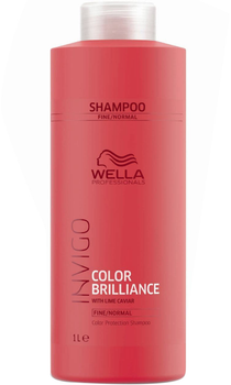 wella brilliance szampon do włosów cienkich i farbowanych 1000 ml