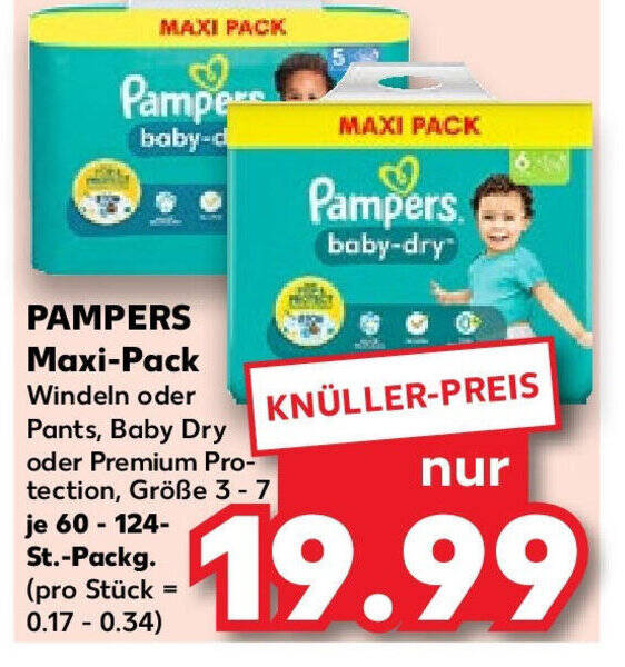 kaufland pampers