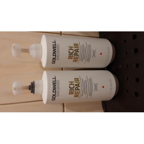 goldwell rich repair szampon do zniszczonych wizaz