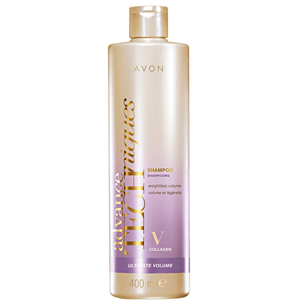 avon advance techniques collagen shampoo ultimate volume szampon lekka objętość