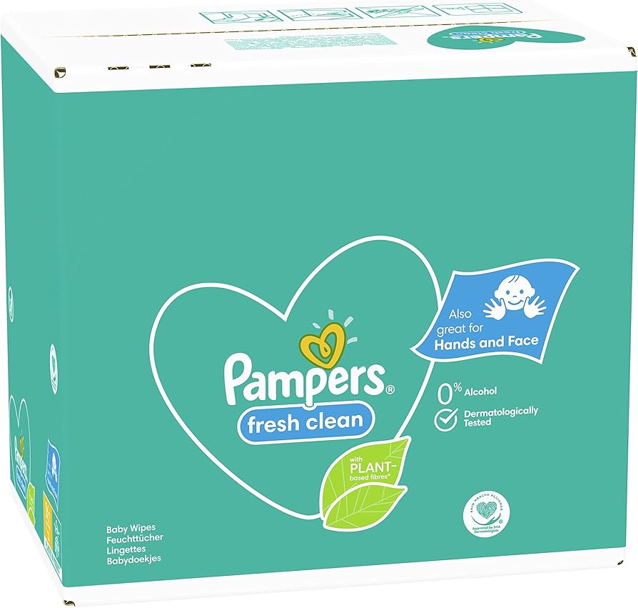 chusteczki pampers 12 fresh clean