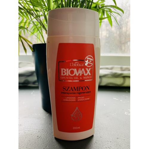 biowax szampon opuncja mango opinie