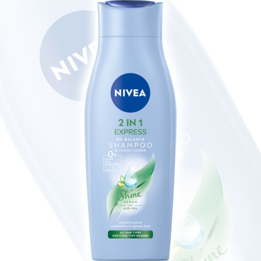 nivea szampon z odżywką 2 in 1 express