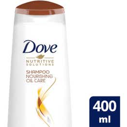 dove nourishing oil care szampon 400 ml