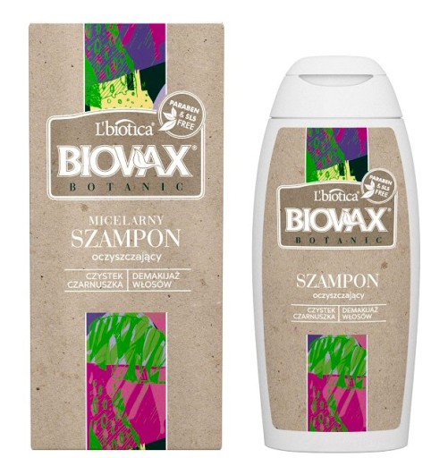 biovax szampon oczyszczajacy