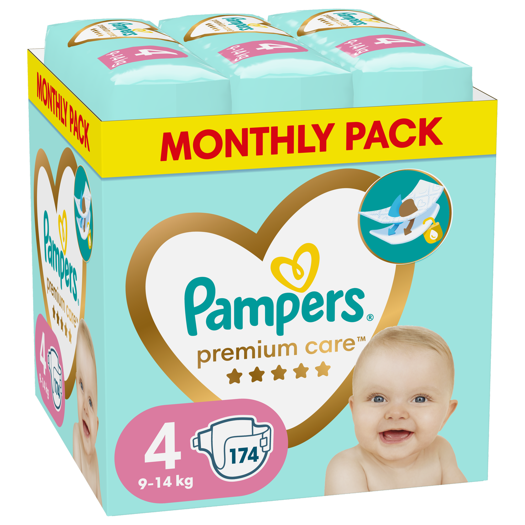 pampers premium care 4 cena superpharm