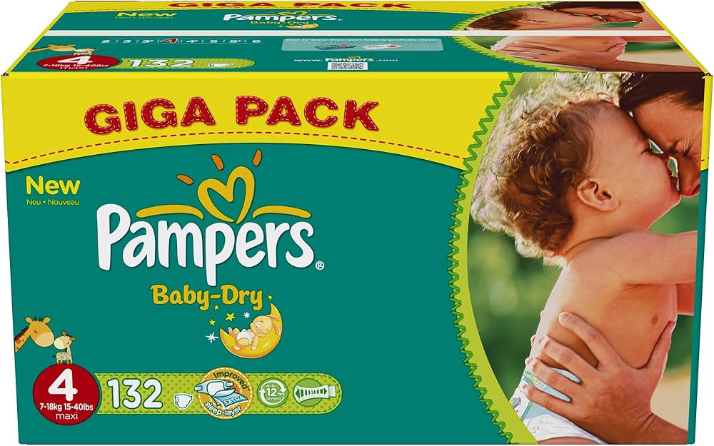 pampers active baby dry 4 132