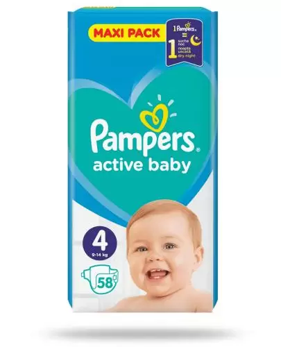 pieluchy pamoers active baby 4