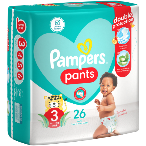 pampers pants 3 26 szt