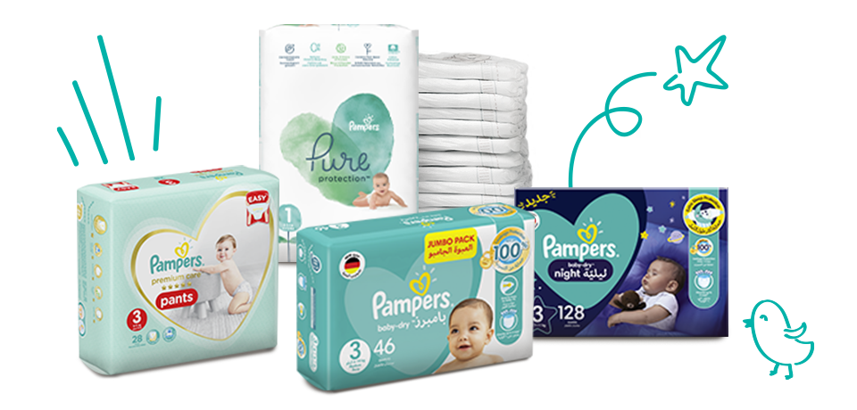 pampers products