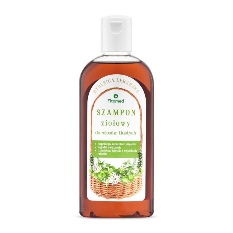 fitomed szampon do włosów przetłuszczających się mydlnica lekarska 500ml