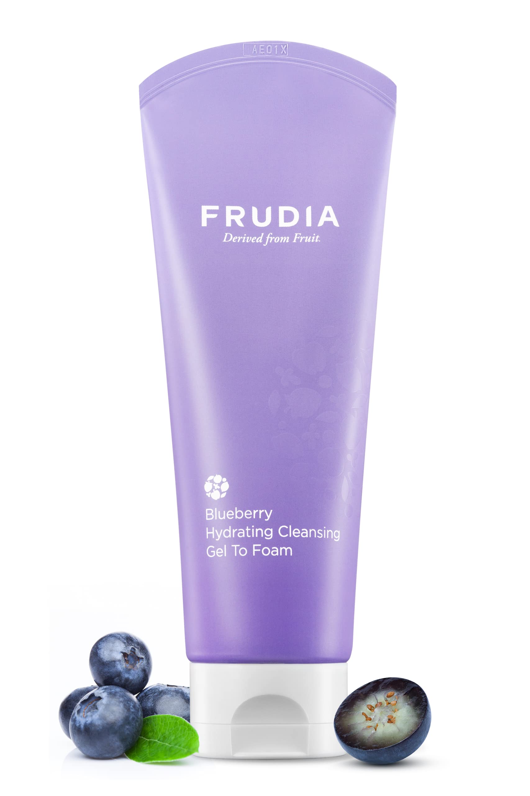 frudia blueberry pianka myjąca do twarzy 145ml