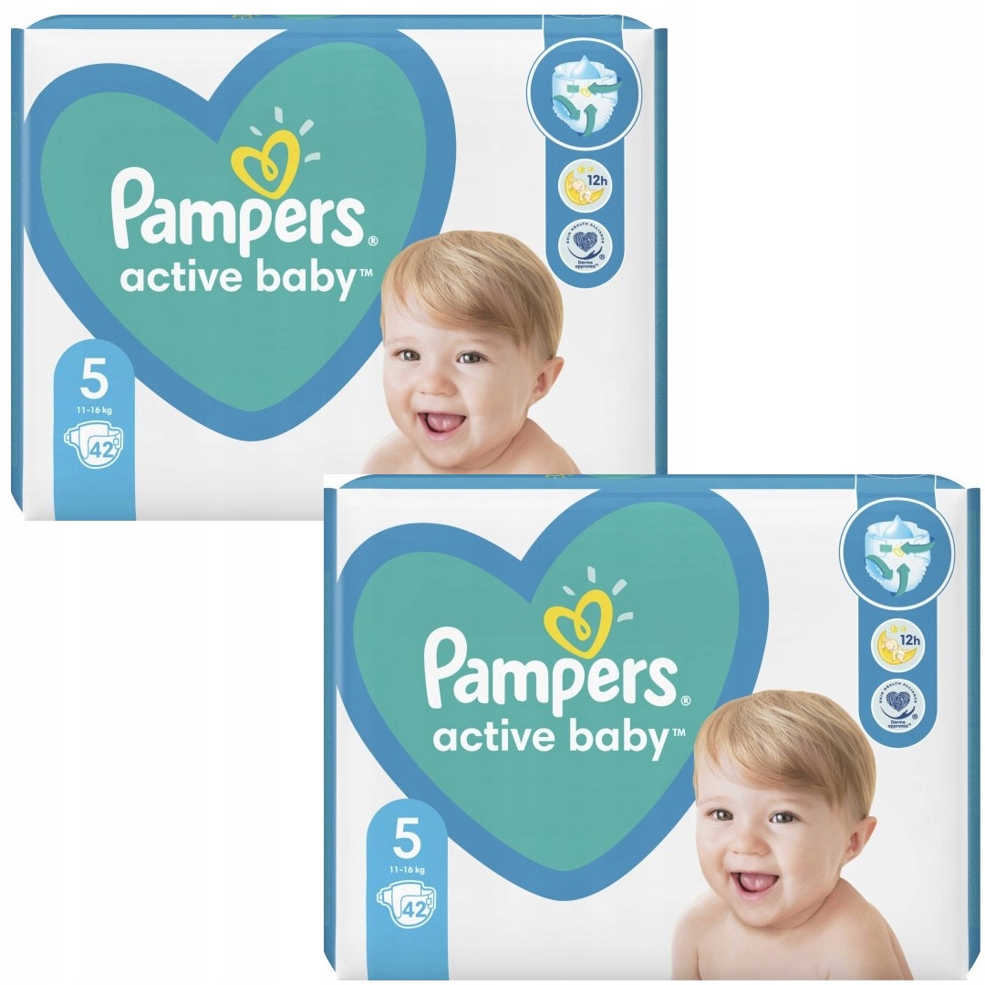 pampers active baby new baby pieluchy jednorazowe rozmiar 5