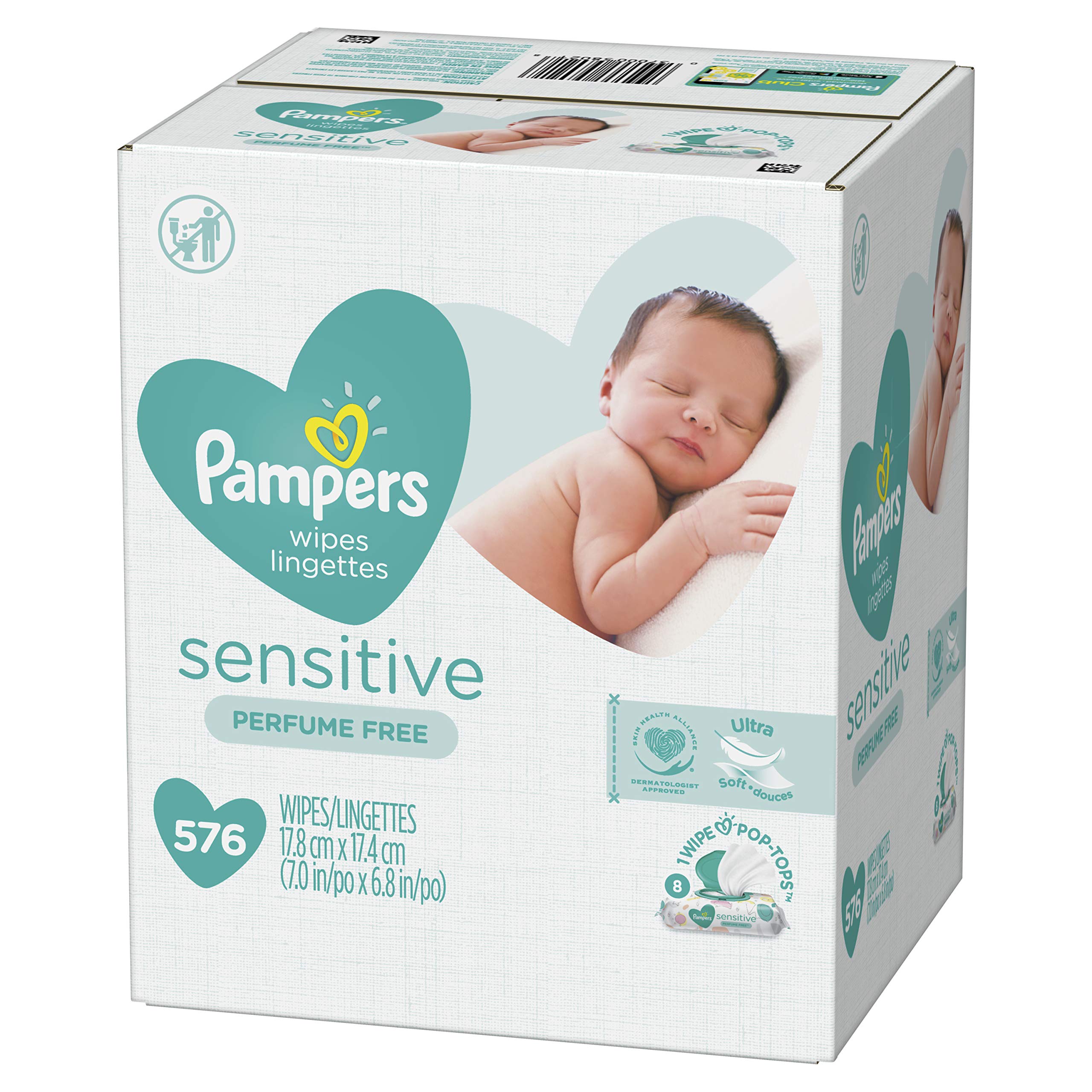 pampers sensitive fragrance free opinie