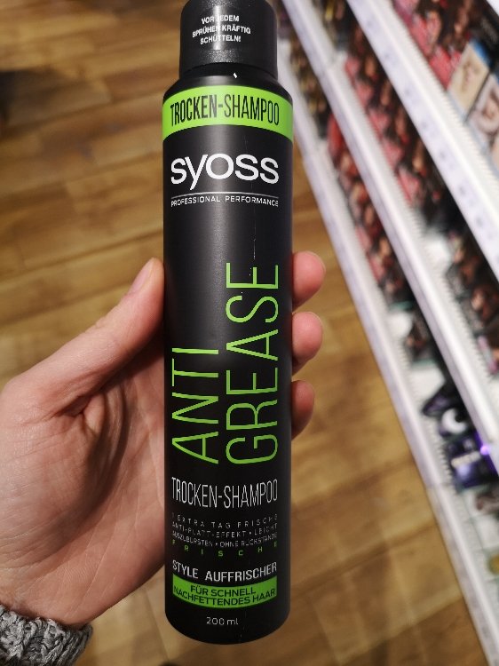 suchy szampon syoss anti-grease 200 ml