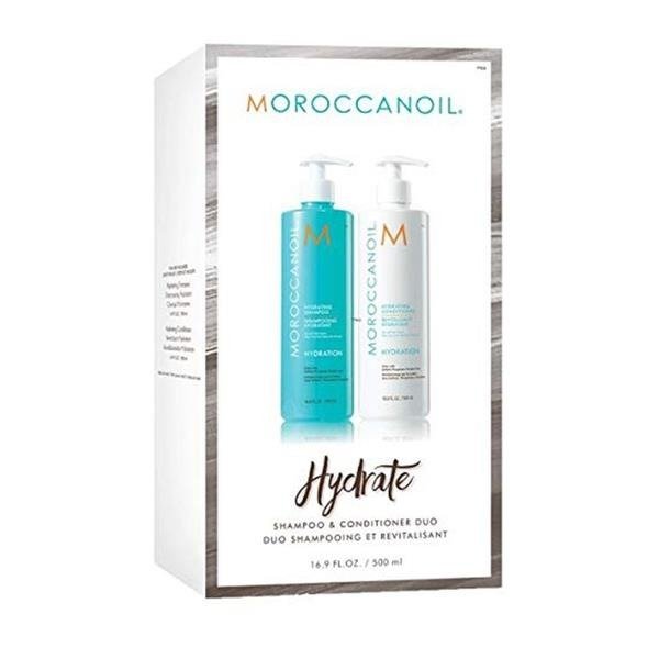 moroccanoil duo pack nawilżenie 500 ml szampon i odżywka