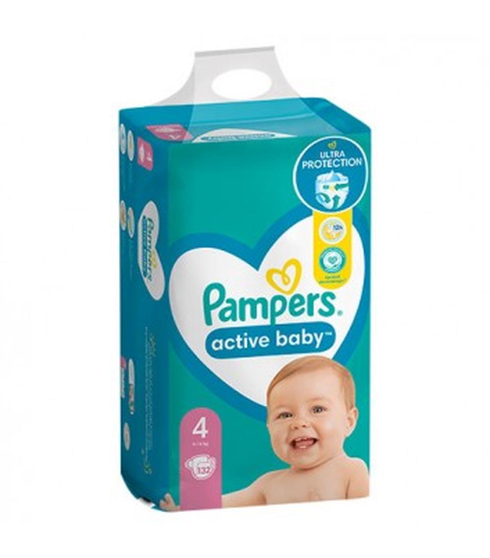 pampers pieluszki active baby maxi 132 szt rozm 4