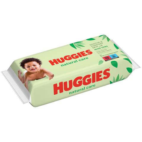 chusteczki nawilżające huggies natural care