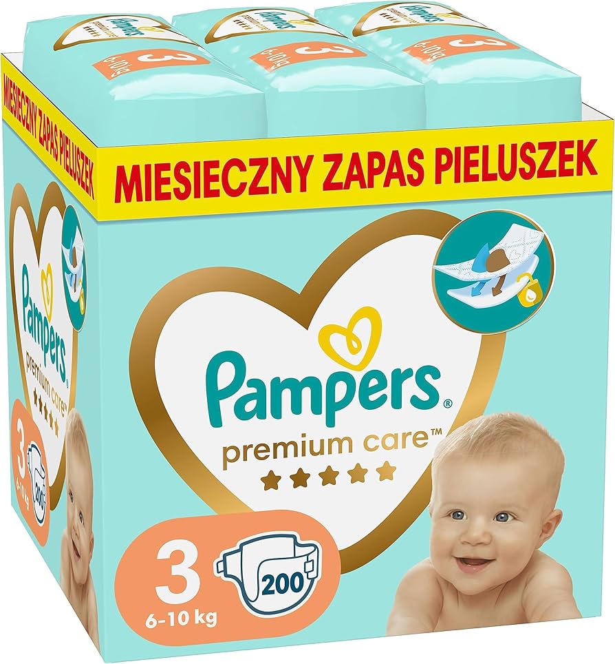 pieluszki pampers 3 ile miesięcy