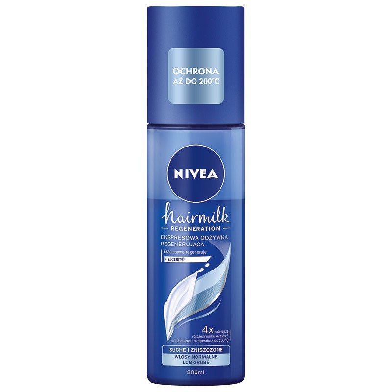 nivea hair milk ekspresowa odżywka do włosów