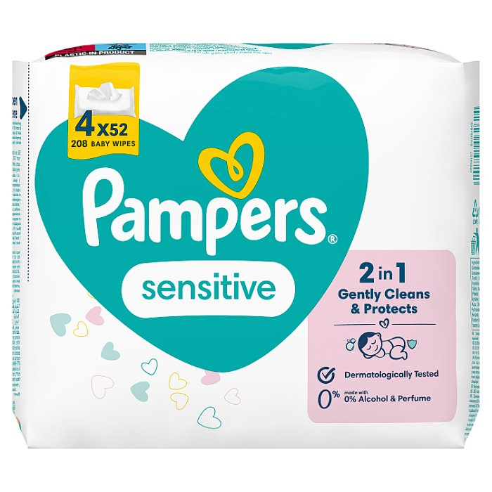 chusteczki pampers sensitive sklad