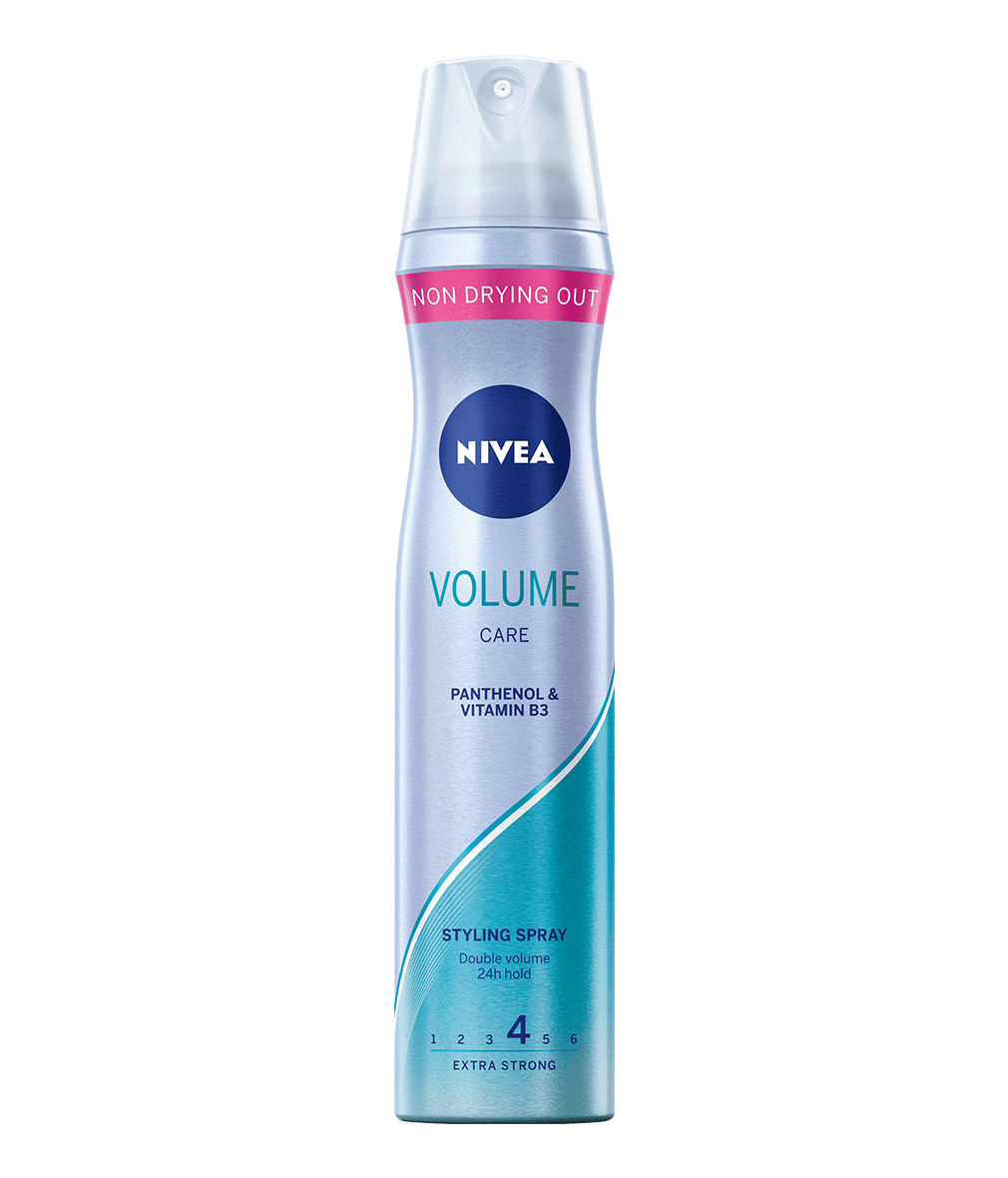 lakier do włosów nivea volume care