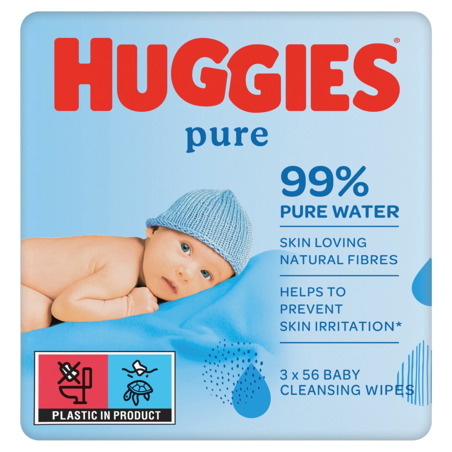 huggies chusteczki woda