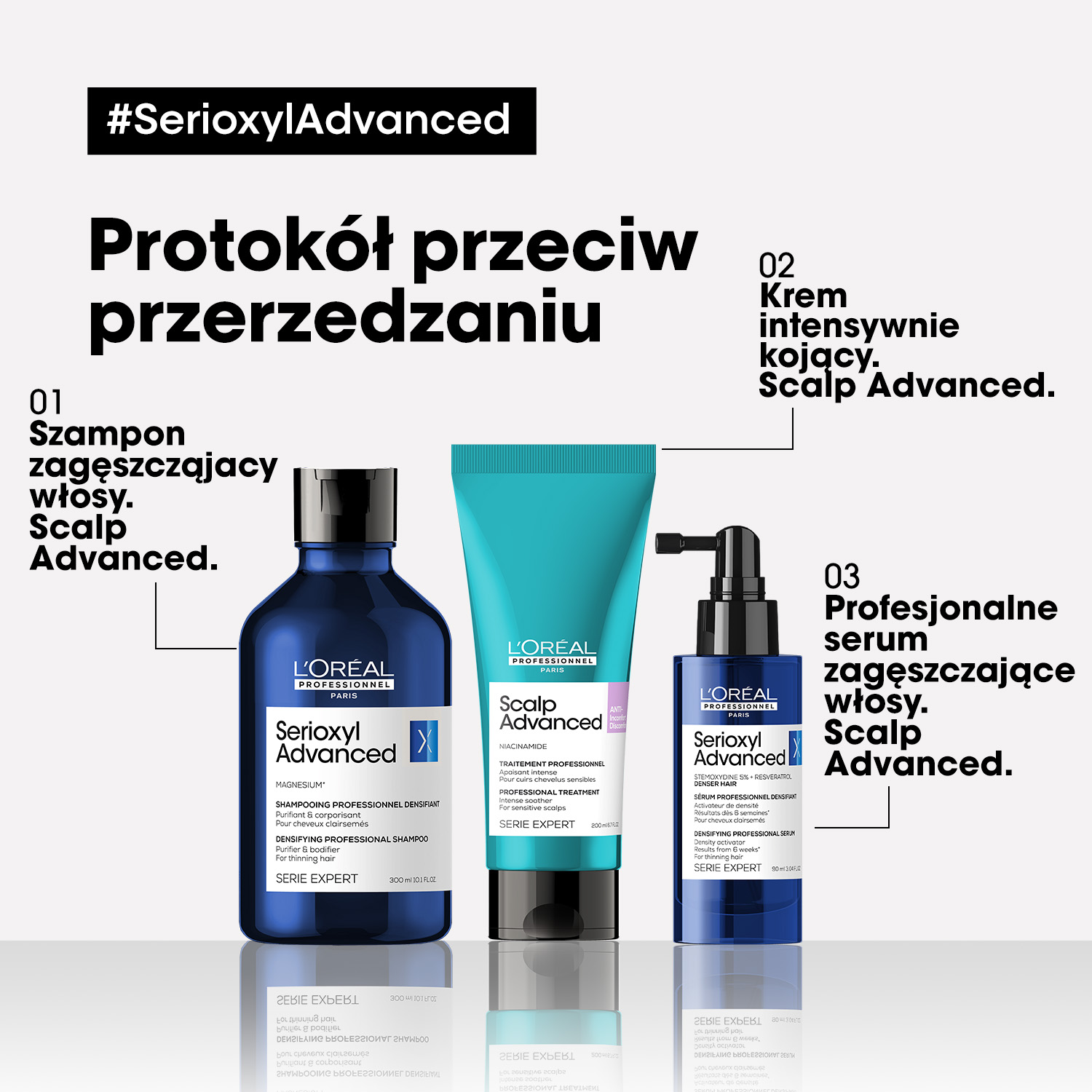 loreal szampon zagęszczający