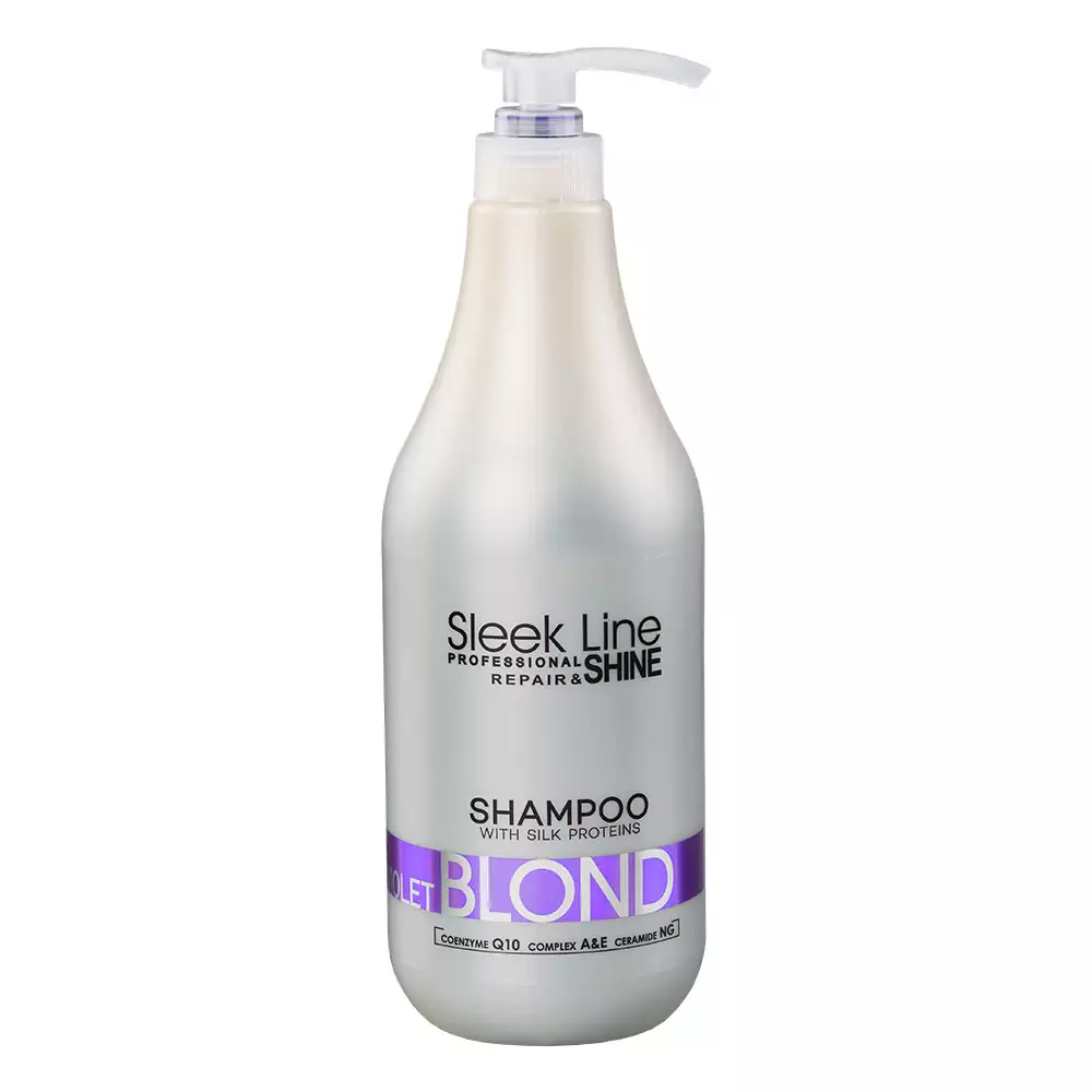 stapiz sleek line blond szampon do włosów z jedwabiem 1000ml