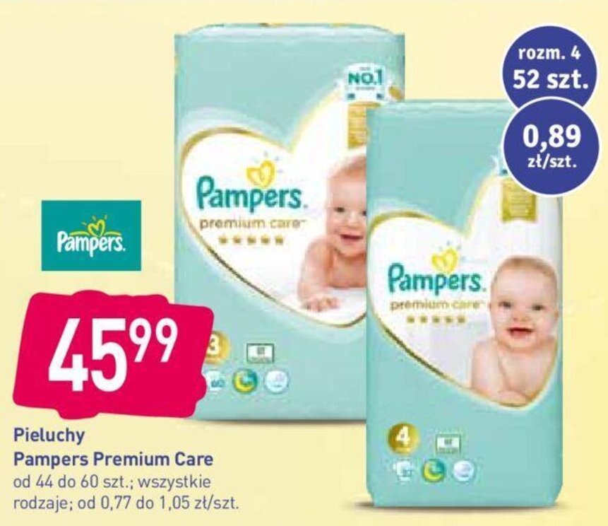 pampers premium care 2 stokrotka