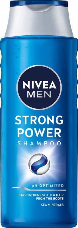 nivea men strong power szampon 400 ml