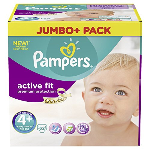 pampers 4+ active fit male paczki