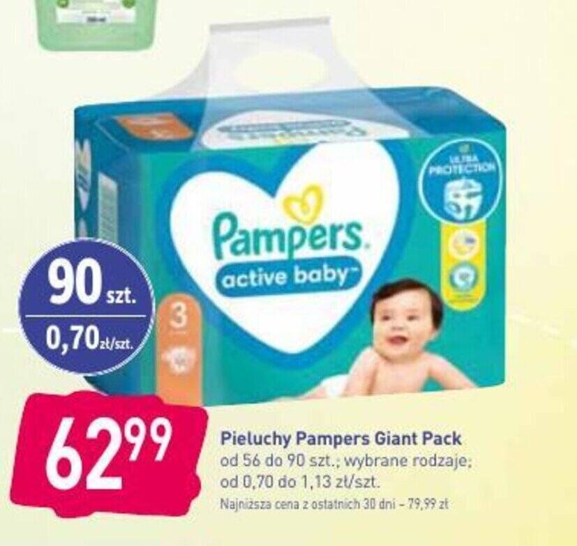 cena pieluszek pampers stokrotka