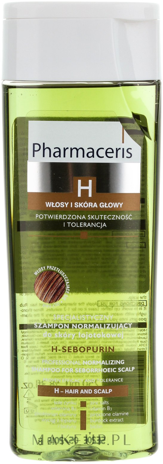 pharmaceris h sebopurin szampon normalizujący do skóry łojotokowej wizaz