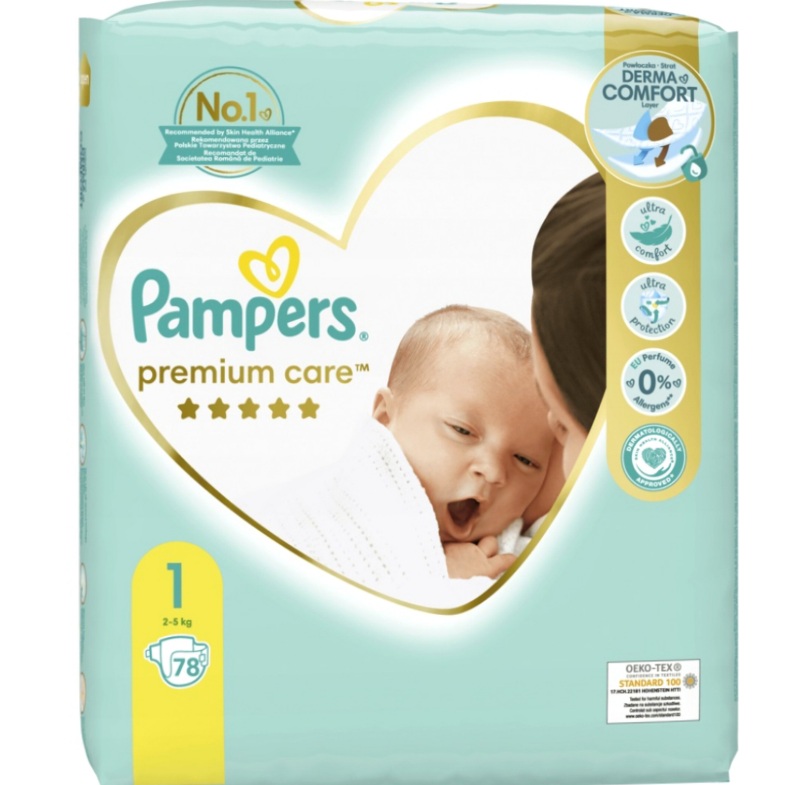 pampersy pampers 1 allegro