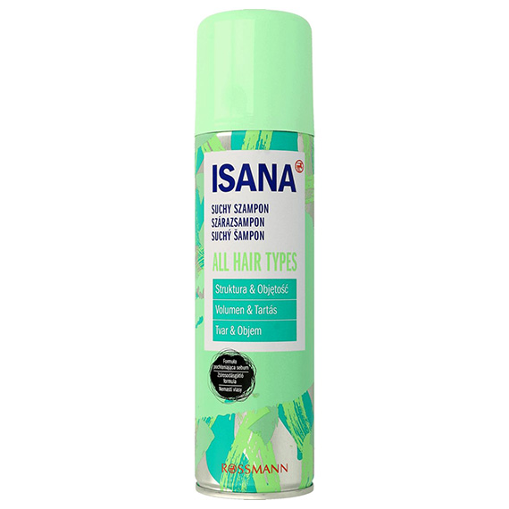 isana suchy szampon blond