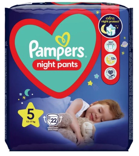 pampers super chłonne na noc