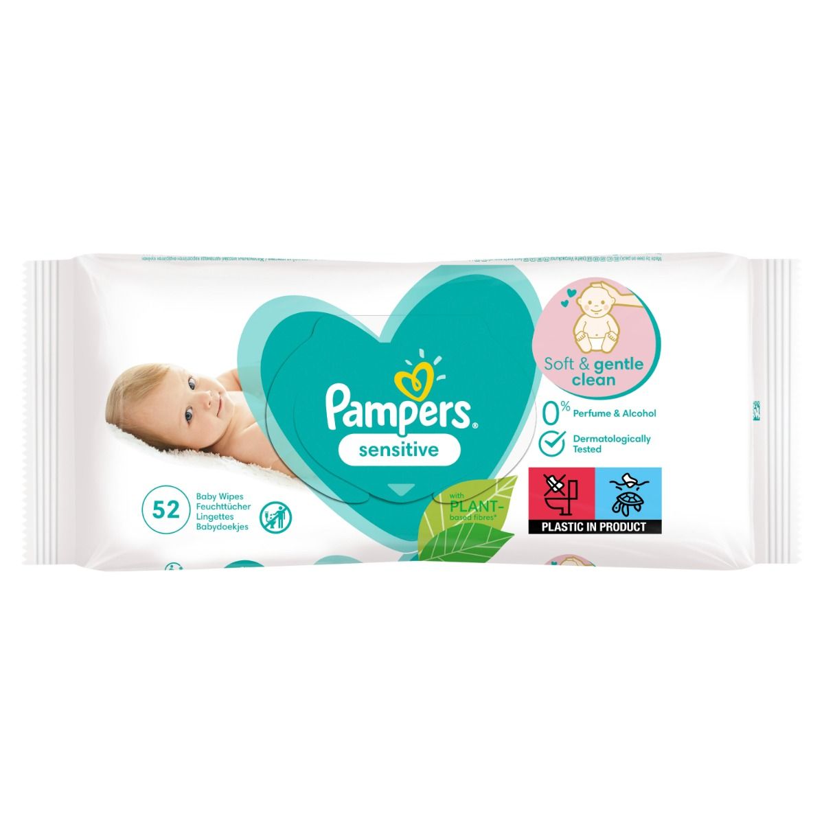 chusteczki pampers sensitive z wieczkiem