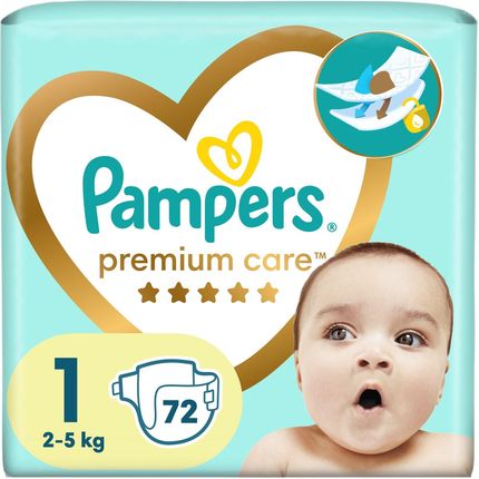 pampers premium care new born 78 ceneo