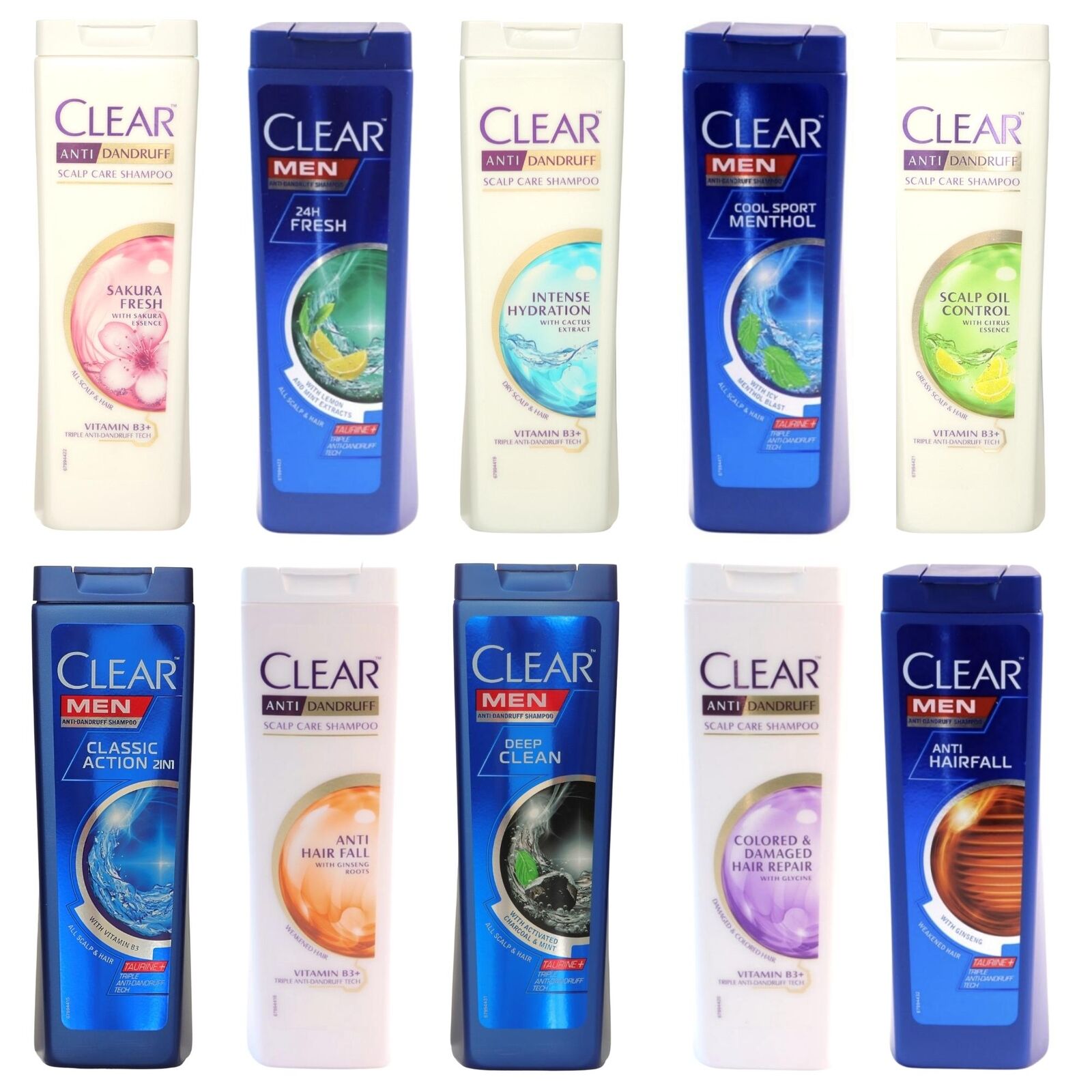 clear anti hair fall men szampon przeciwłupieżowy do włosów słabych