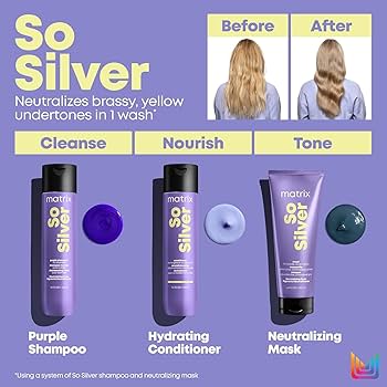 matrix total results color care so silver szampon 300 ml