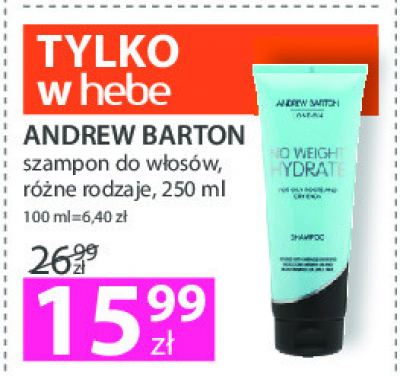 andrew barton szampon do włosów 250 ml wizaz