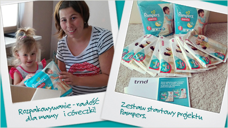 zestaw startowy pampers